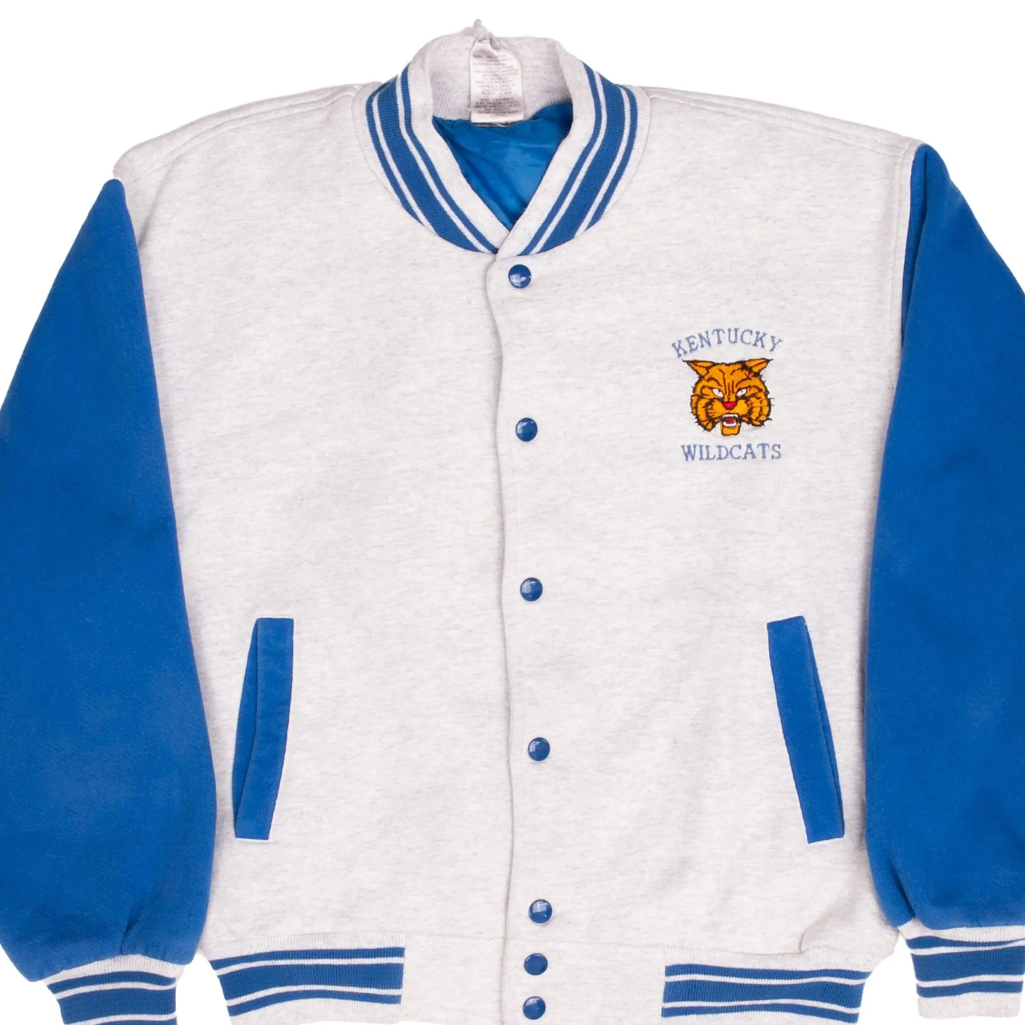 VINTAGE NCAA KENTUCKY WILDCATS VARSITY JACKET 1990S SIZE LARGE