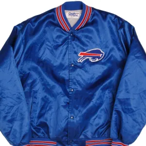 VINTAGE NFL BUFFALO BILLS VARSITY 1980S 1990S JACKET 2XL MADE USA