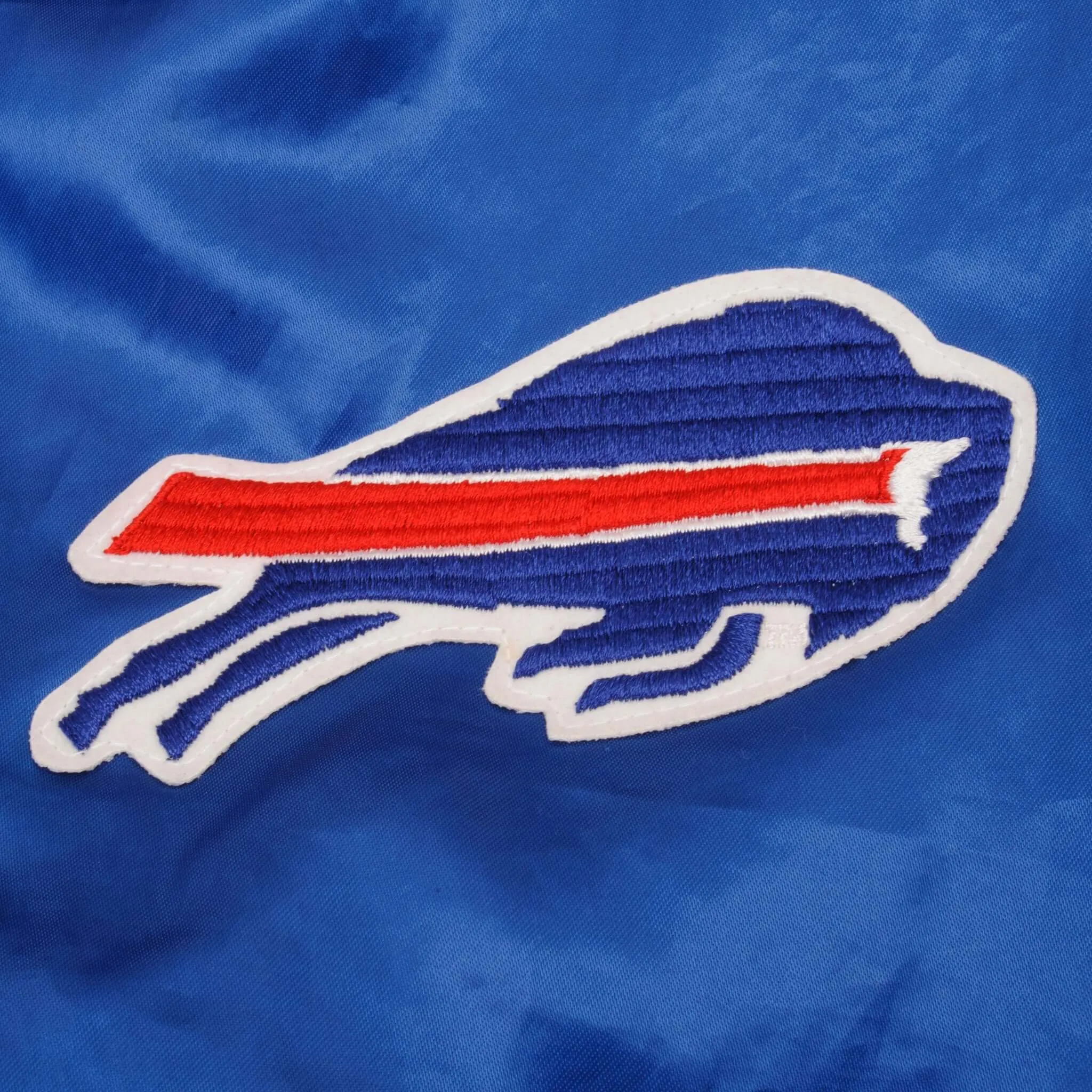 VINTAGE NFL BUFFALO BILLS VARSITY 1980S 1990S JACKET 2XL MADE USA