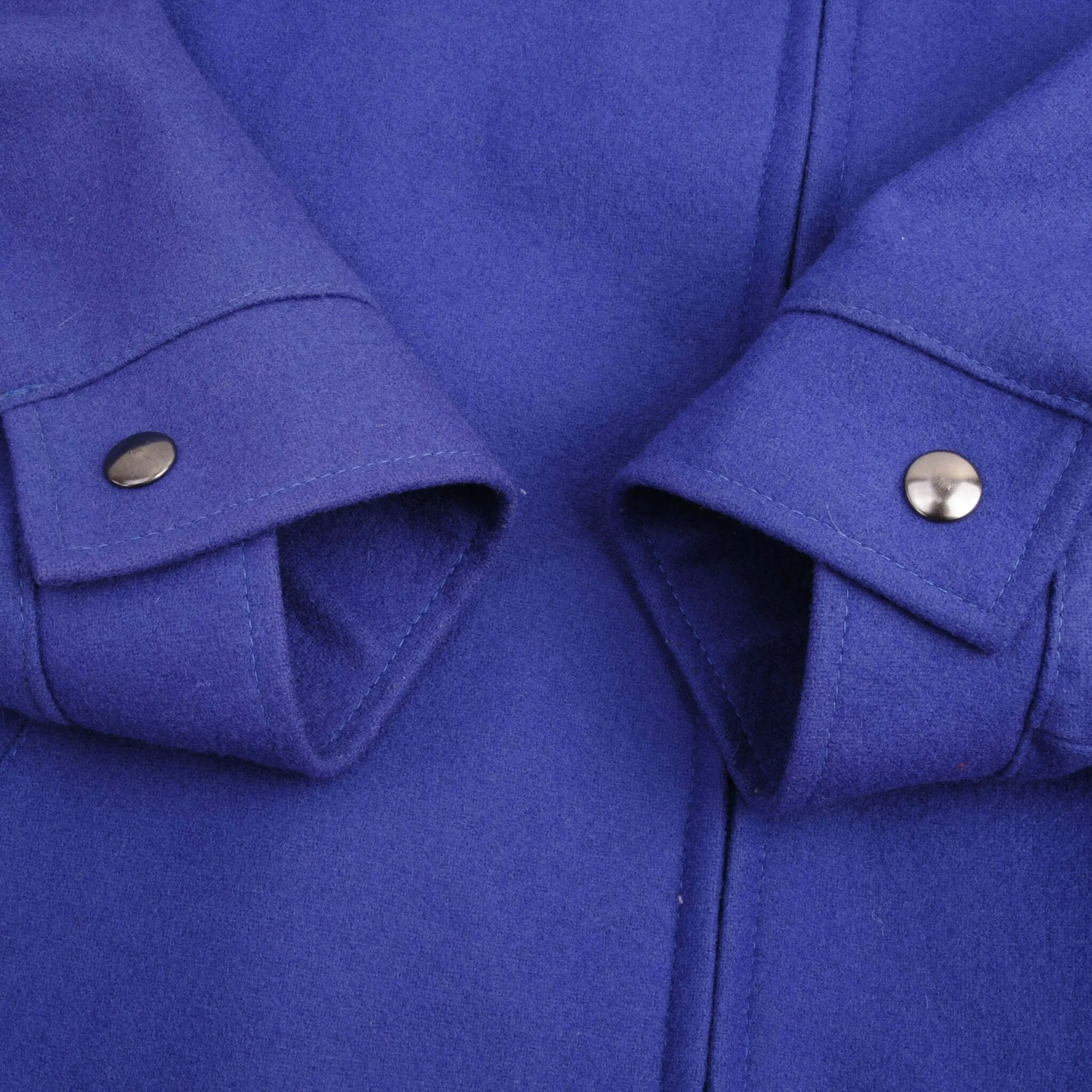VINTAGE PENDLETON WOOLEN MILLS BLUE JACKET 1970S SIZE XL MADE IN USA