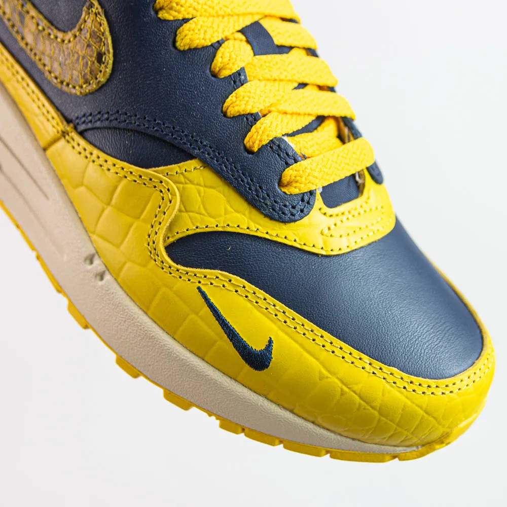 WMNS Air Max 1 PRM (Midnight Navy/Varsity Maize)