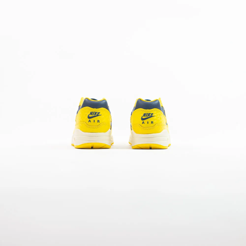 WMNS Air Max 1 PRM (Midnight Navy/Varsity Maize)