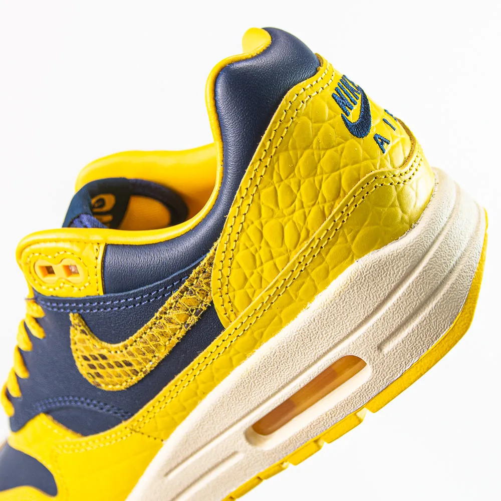 WMNS Air Max 1 PRM (Midnight Navy/Varsity Maize)