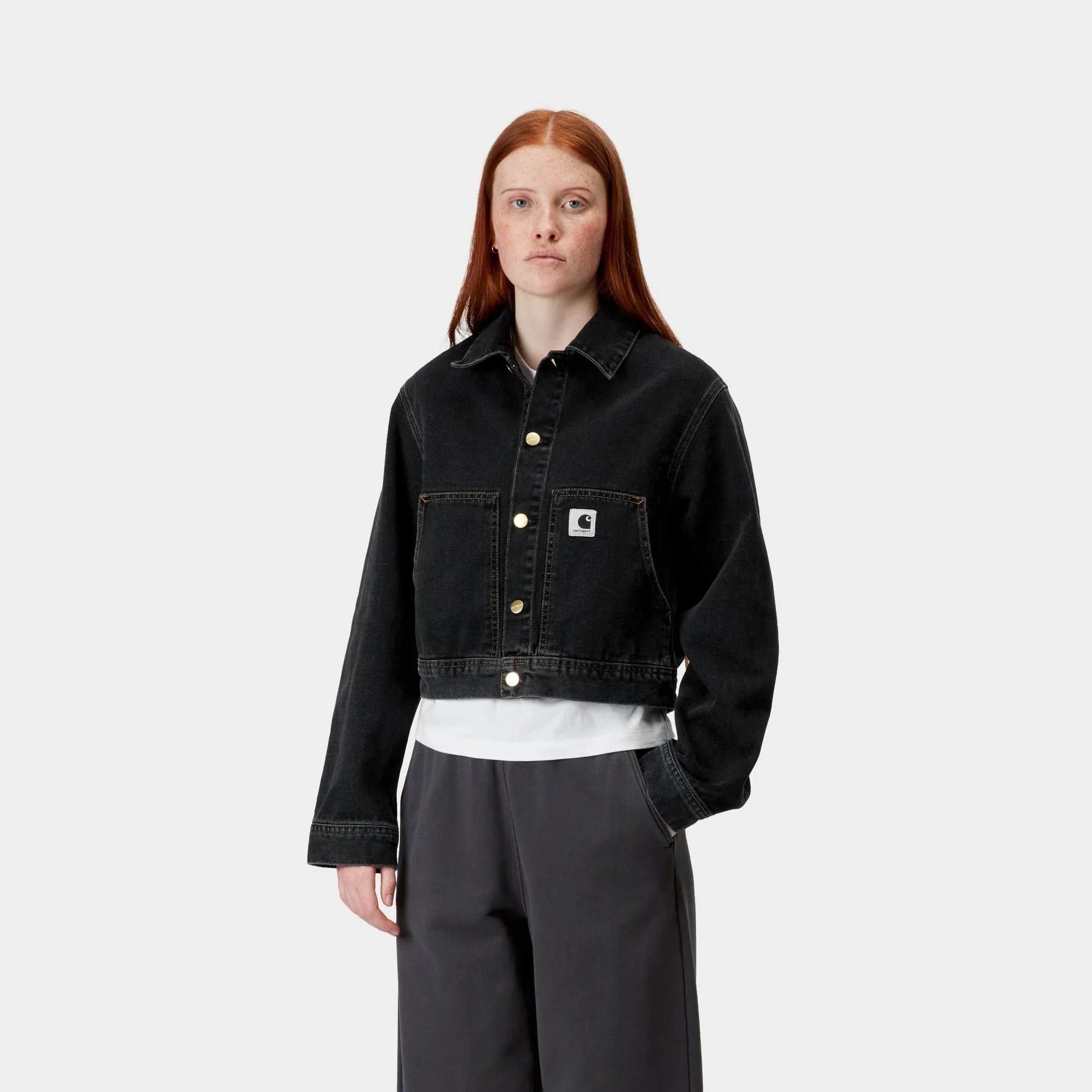 Women’s Arca Jacket | Black (stone washed)