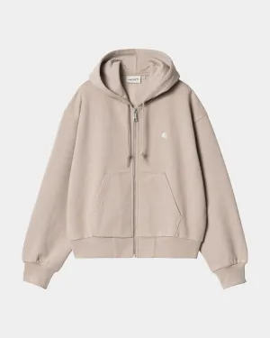 Women’s Hooded Casey Jacket | Dusky Beige / Silver