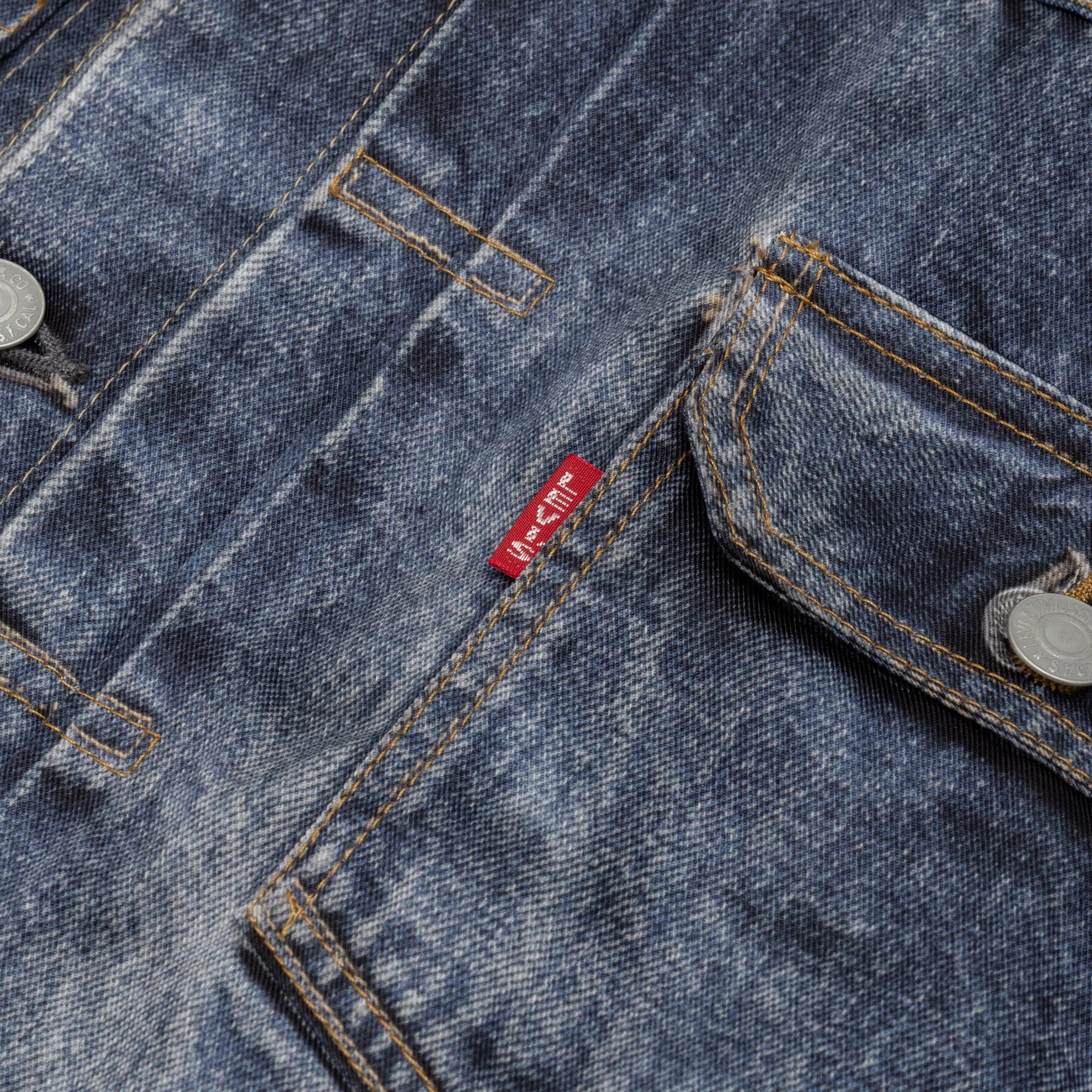 X LEVI'S BERBERJIN INKJET PRINTED JACKET