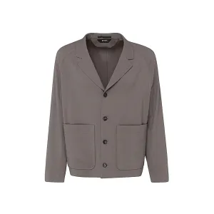 Z Zegna Buttoned Long-Sleeved Blazer