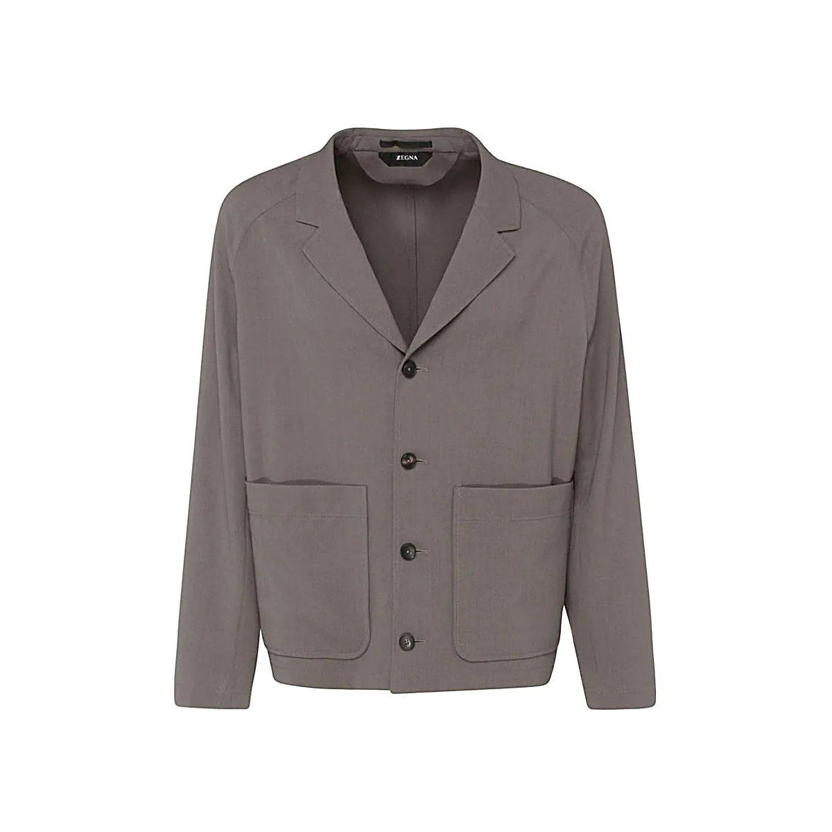 Z Zegna Buttoned Long-Sleeved Blazer