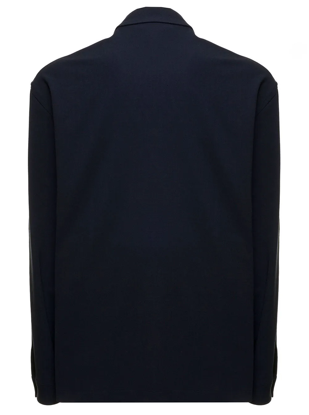 Z Zegna Buttoned Long-Sleeved Shirt Jacket