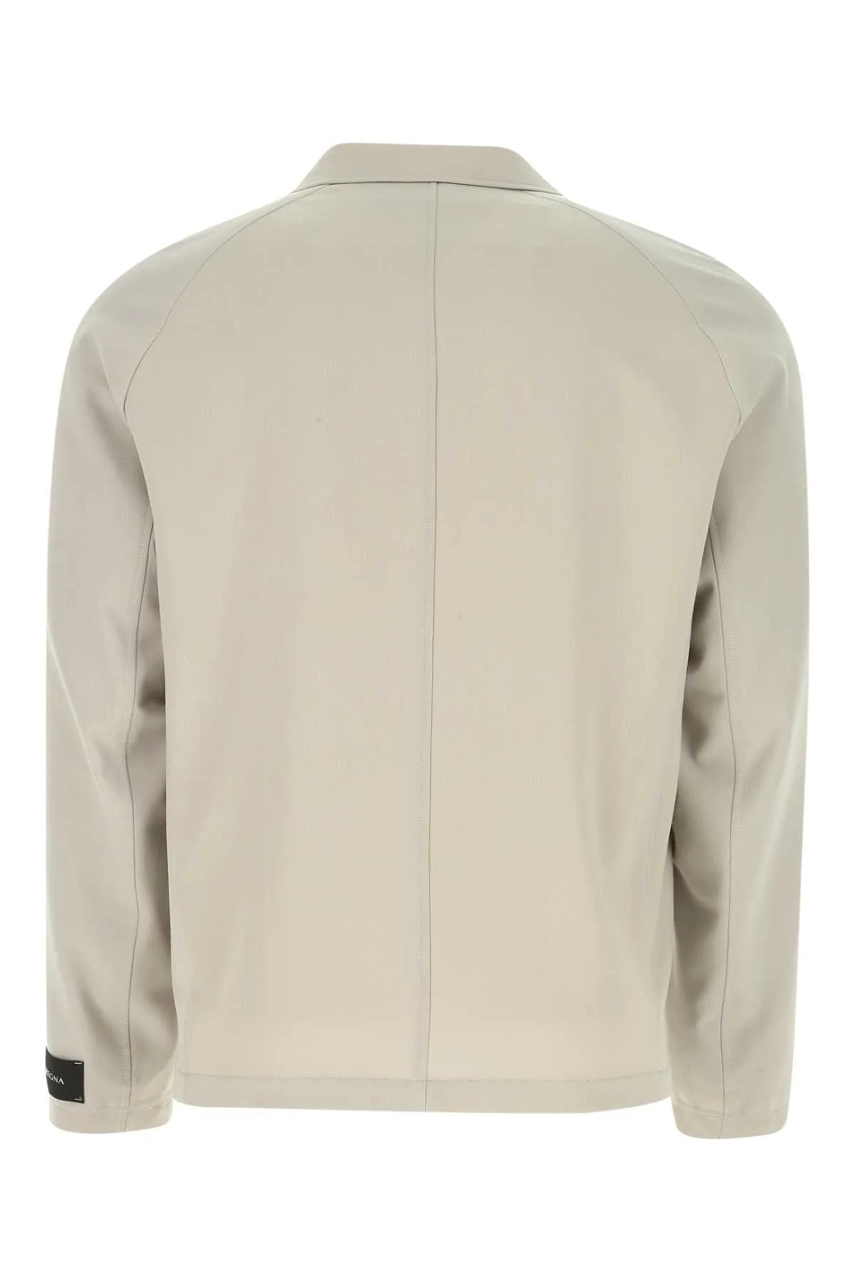 Z Zegna Single-Breasted Long-Sleeved Blazer